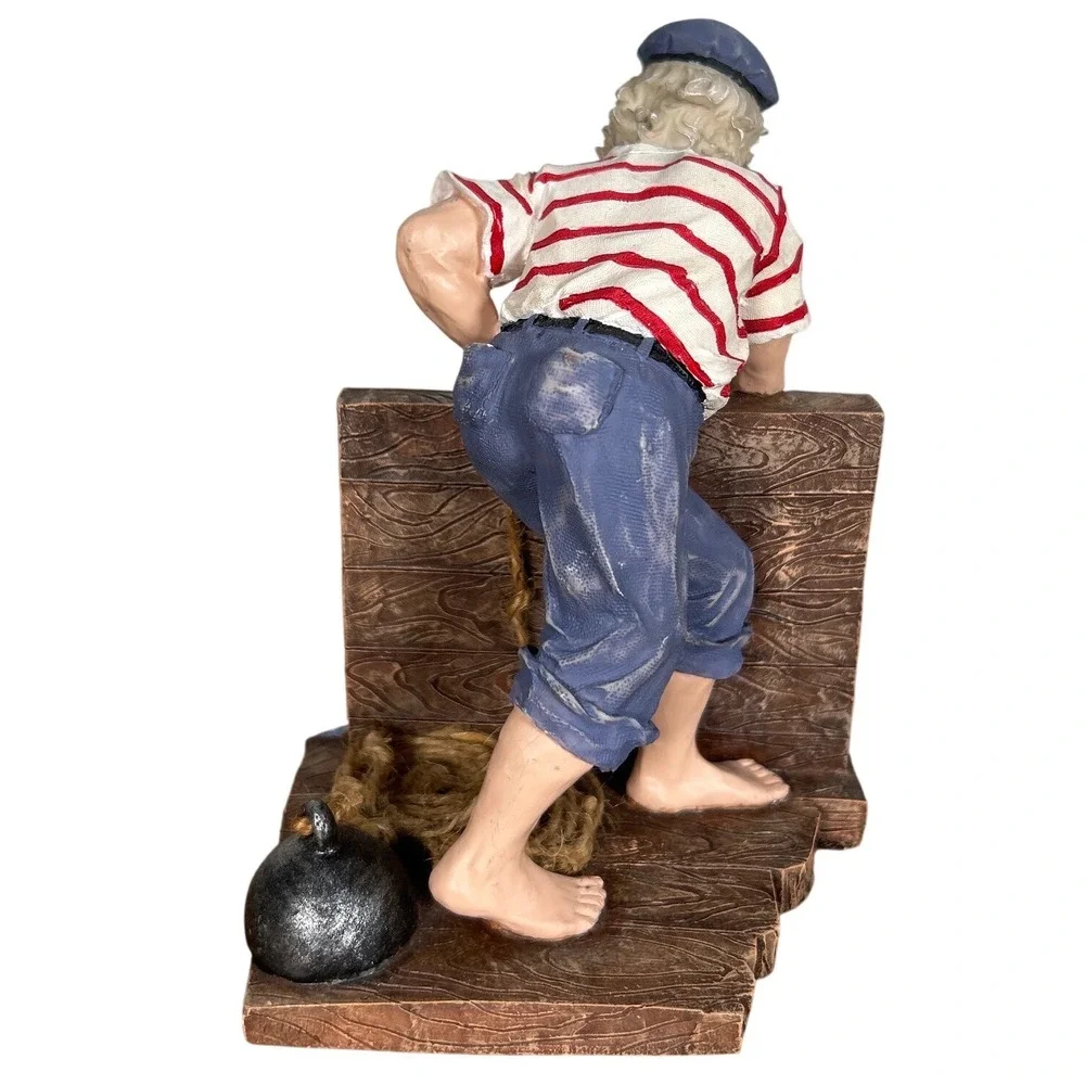 Vintage 2000 Beachcombers Intl Sea Captain Fisherman Nautical Figurine Decor